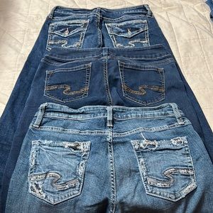 Silver jeans all 3!!